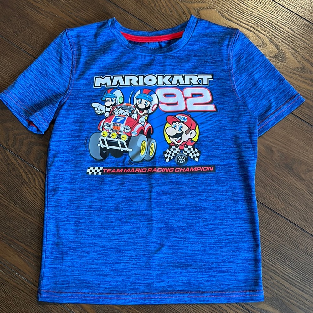 7 active Mario shirt